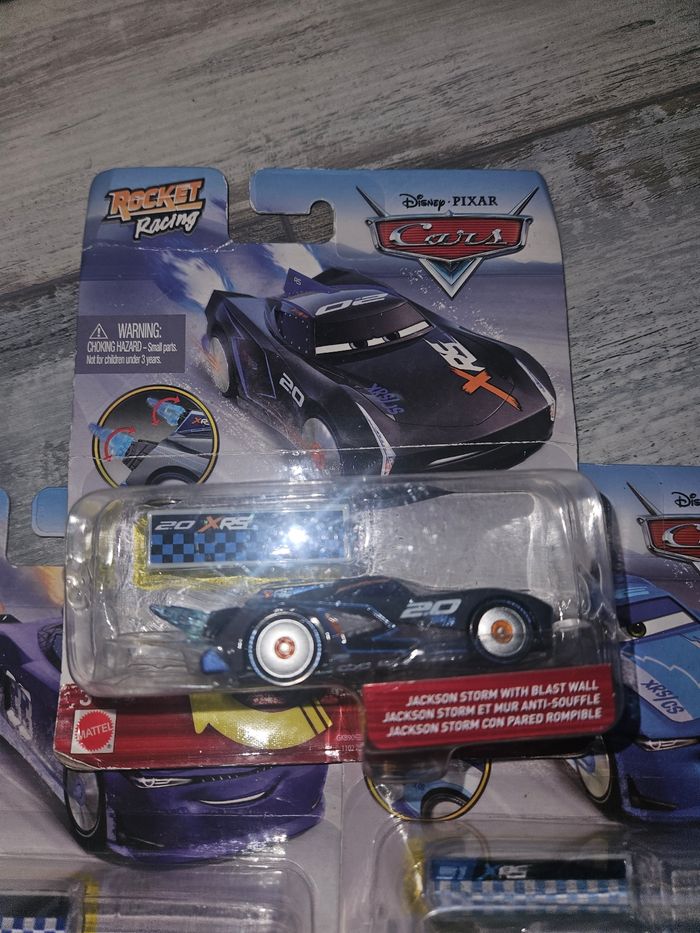 4 voitures cars Mattel neuves rare série spéciale xrs - photo numéro 5