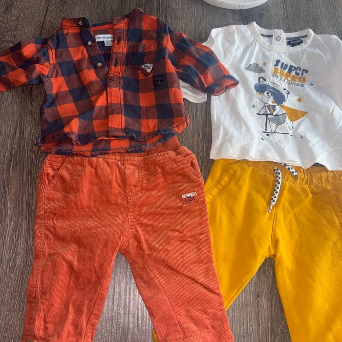 Lot 3 tenues bébé garçon 3 mois - photo numéro 2