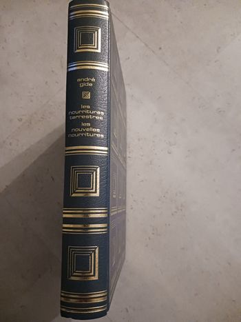 livre André Gide Les nourritures terrestres