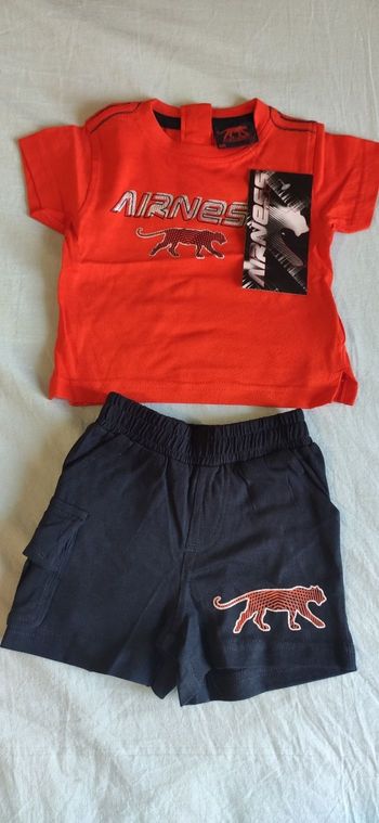 Ensemble bébé garçon Airness 6 mois neuf