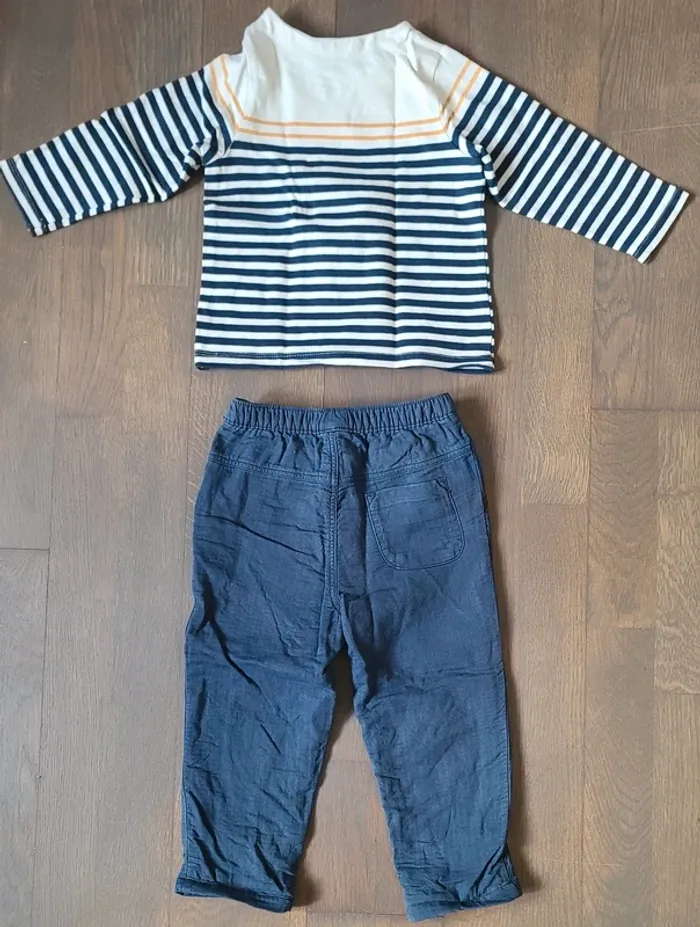 Ensemble pull fin + pantalon - photo numéro 2