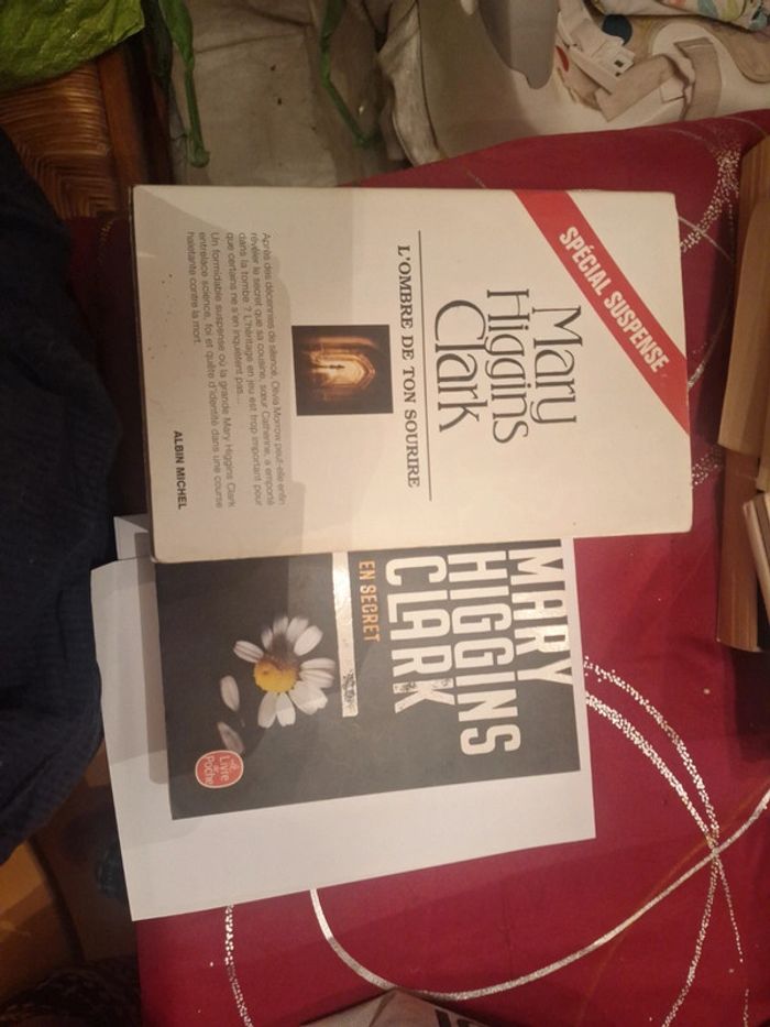 Lot livre Mary Higgins clark