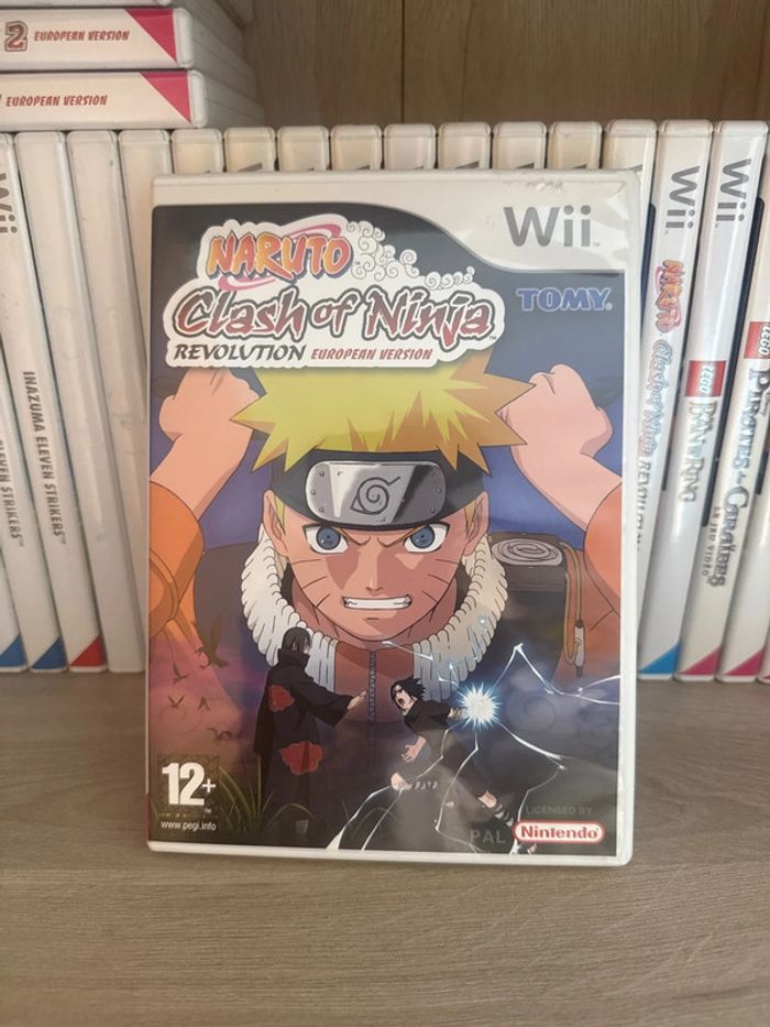 Naruto clash of ninja jeu Wii