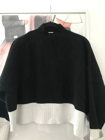 Pull col montant Zara S