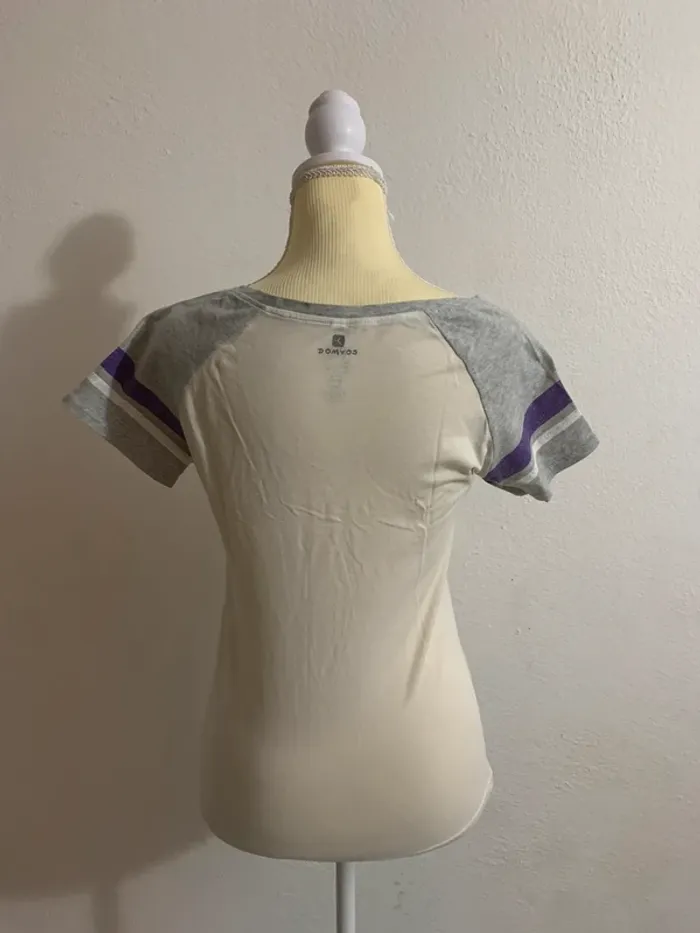 T-shirt Sport Vintage Domyos – Taille S - photo numéro 3