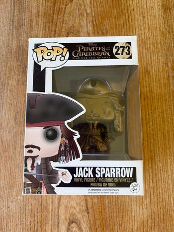 Funko Pop Jack Sparrow #273 Pirates of the Caribbean - Gold Edition