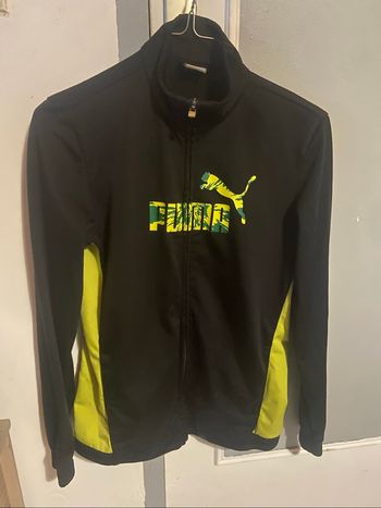 Veste Puma noir/jaune