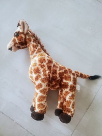 Peluche girafe Zoo parc Beauval