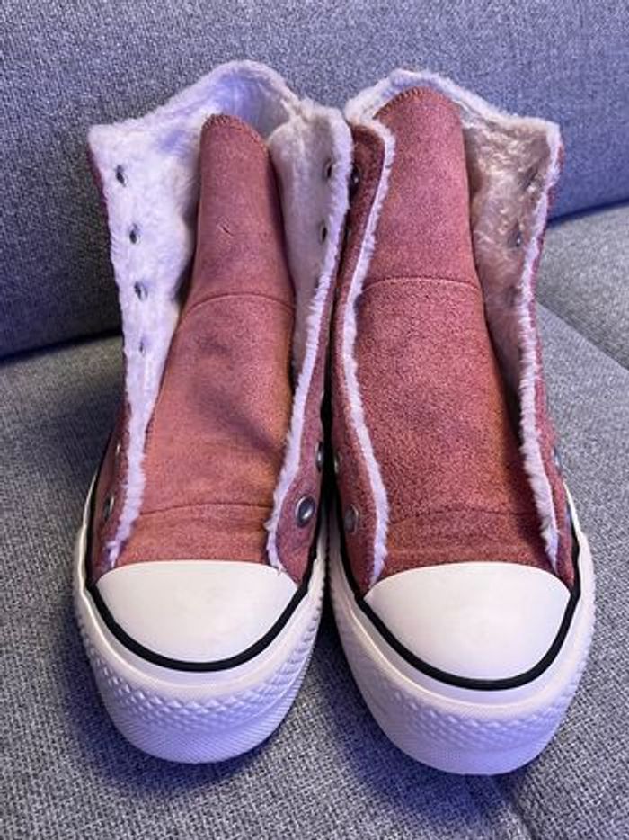 Converse hivernal / cuir suédé / 39 / très bon état - photo numéro 8