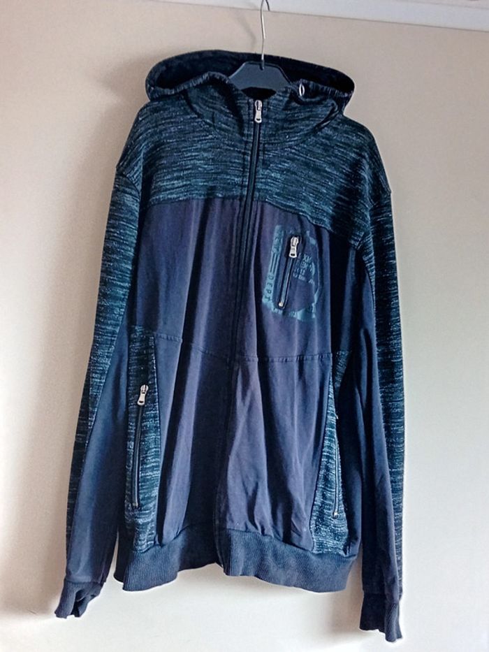Veste à capuche grise Maxway Taille L