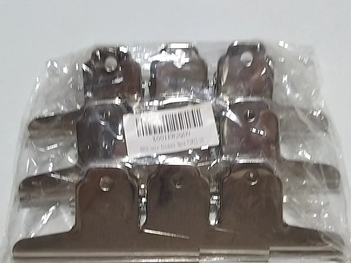 Lot de pinces documents métalliques - photo numéro 2