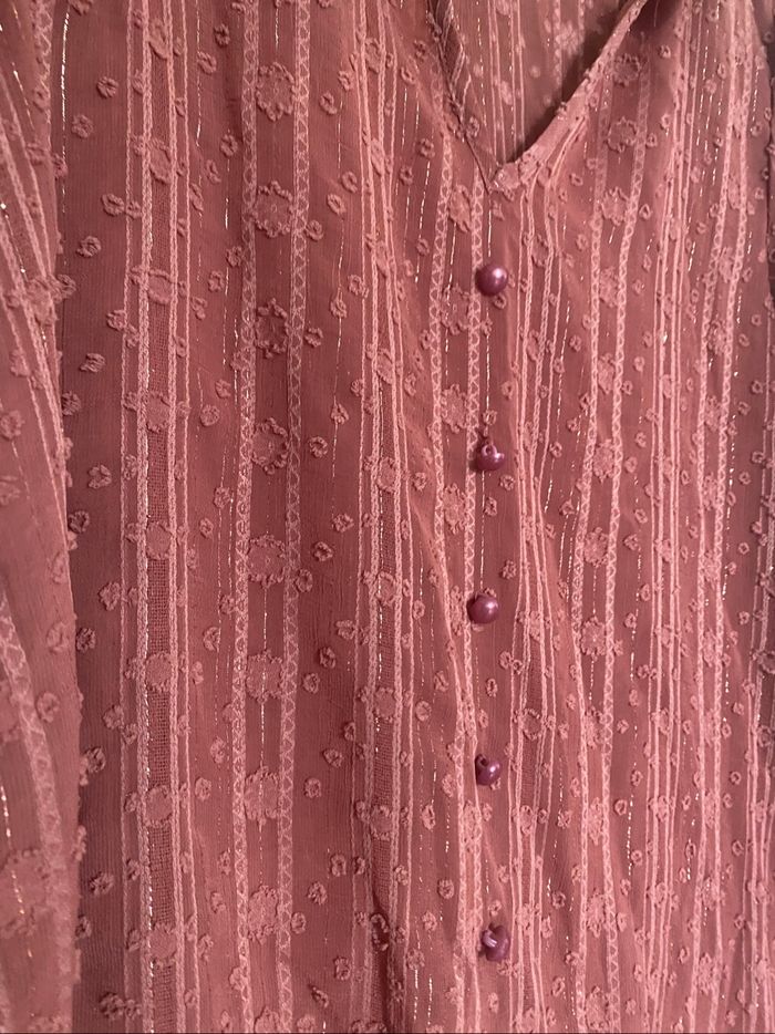 Blouse rose - photo numéro 2