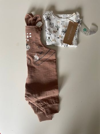 Ensemble 3 mois petit béguin