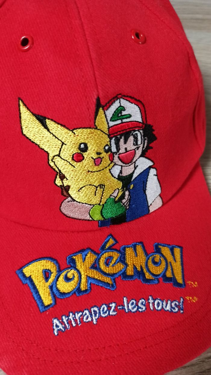 Casquette 54 - 56 pokemon Pikachu - photo numéro 2