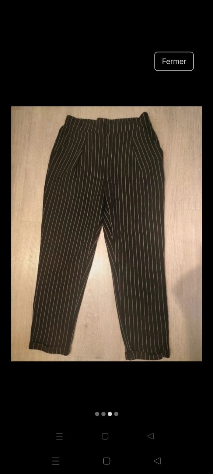 Pantalon droit femme