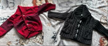 Lot de 2 gilets taille 3 mois