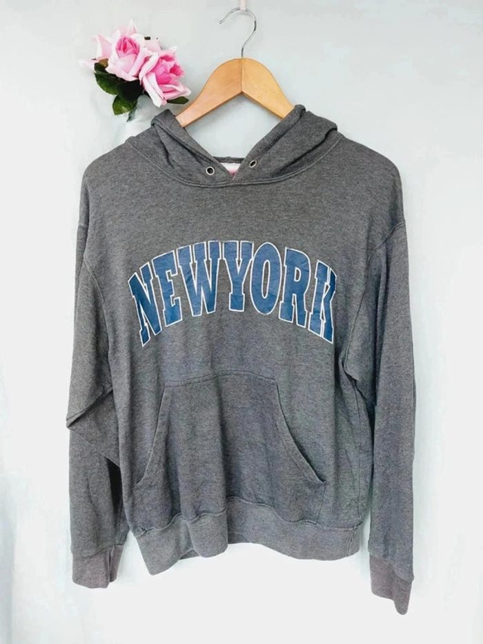 Sweat à capuche mixte New York Taille S - photo numéro 2