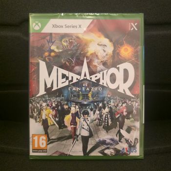 Metaphor Refantazio Neuf sous Blister Xbox Series X