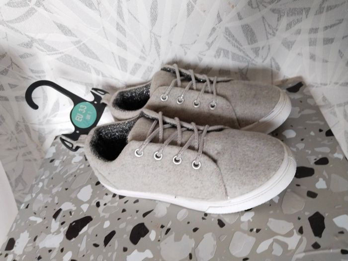 Jolies baskets sneakers garçon pointure 33 Kiabi - photo numéro 3