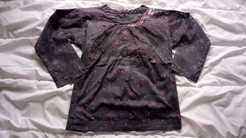 Tunique grise et rose NafNaf