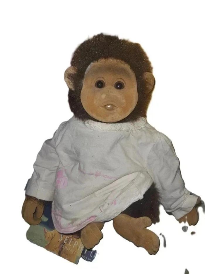 singe peluche vintage - photo numéro 2