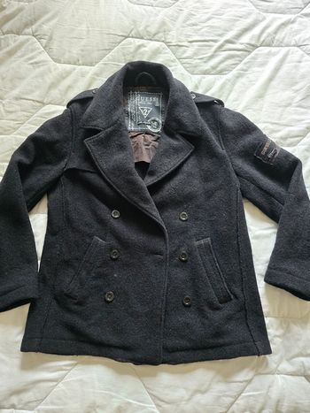 🌟 caban noir Guess femme - Taille L 🌟