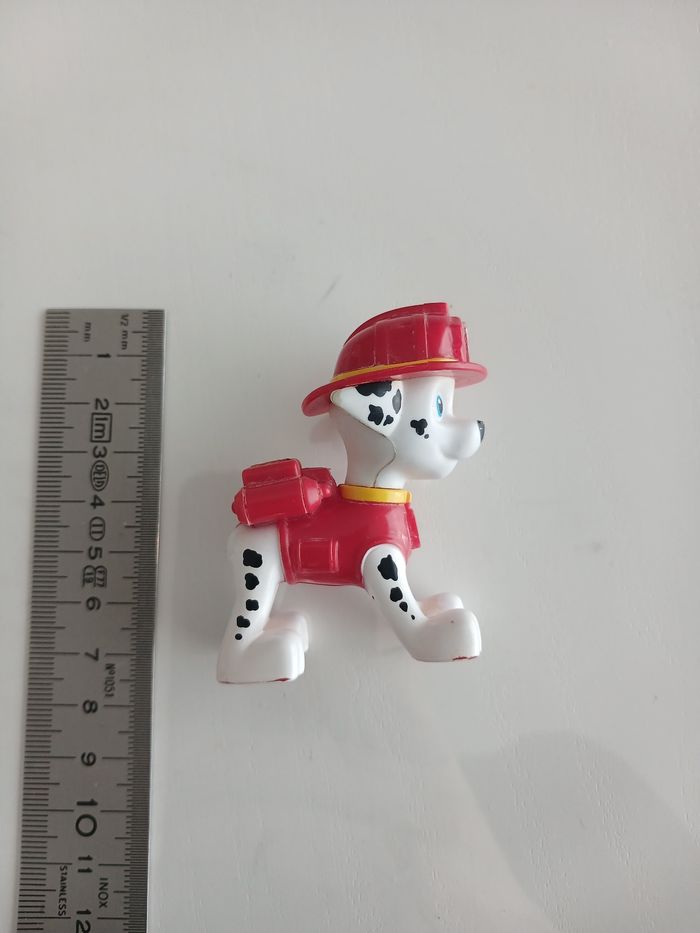 Figurine chien pompier Pat’ Patrouille (Marshall) – bon état - photo numéro 5