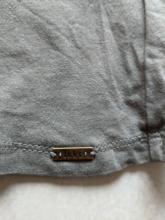 Tee shirt manches longues IKKS 10 ans - photo numéro 4