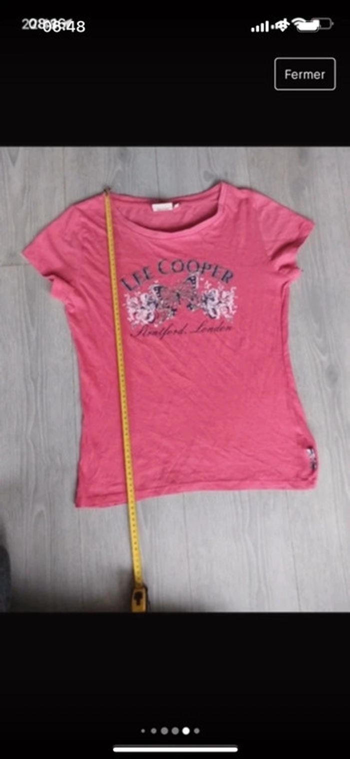 Tee shirt Lee Cooper taille 40 - photo numéro 7