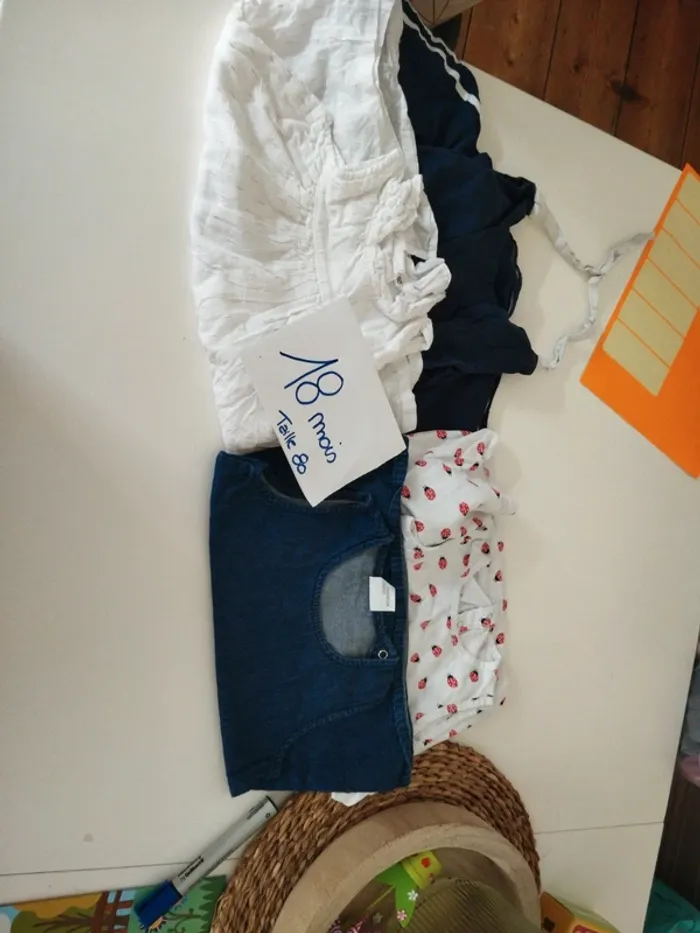 Lots de 4 robes