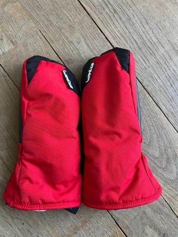 Moufles de ski rouge Wedze 6 ans