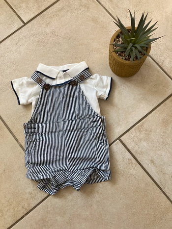 Ensemble garçon taille 1 mois