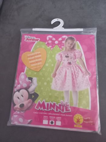 Robe déguisement minnie disney 5/6 ans