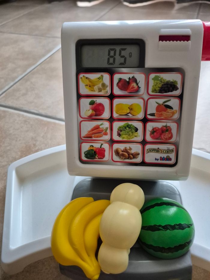Caisse enregistreuse et balance à fruits klein - photo numéro 6