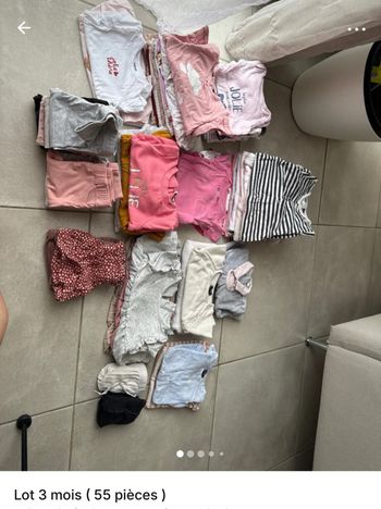 Lot 3 mois fille