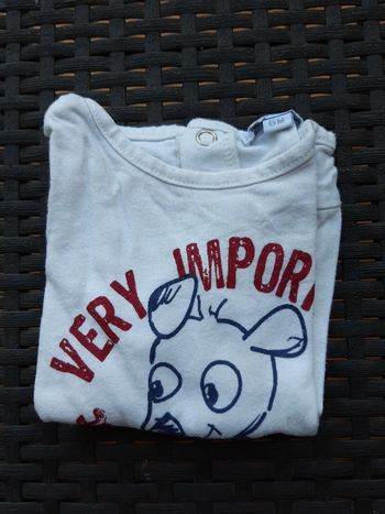 Tee-shirt manches longues 6 mois