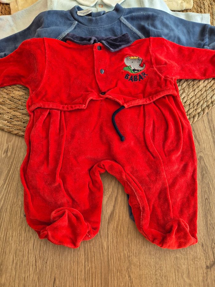 Lot de 8 grenouillères bébé garçon 3 mois - photo numéro 3