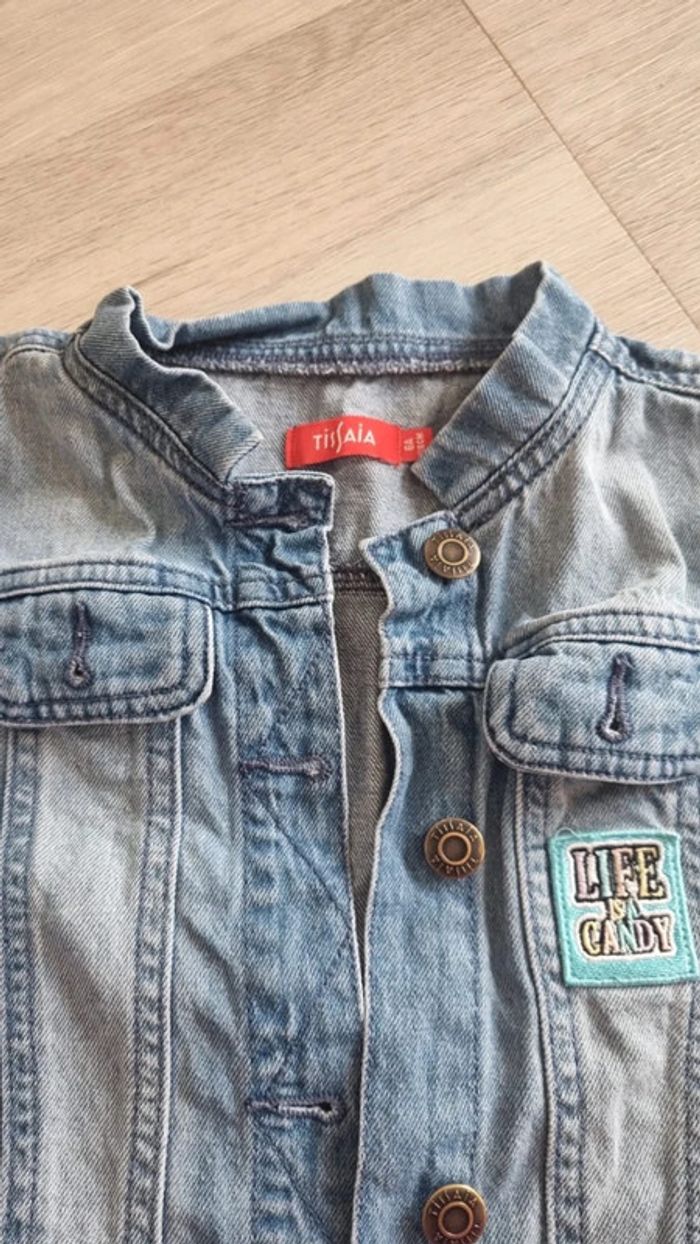 Veste en jean 6 ans - photo numéro 3
