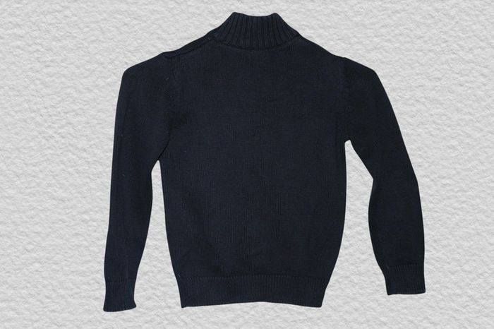 Gilet zippé bleu marine Kiabi, taille 5 ans - photo numéro 2