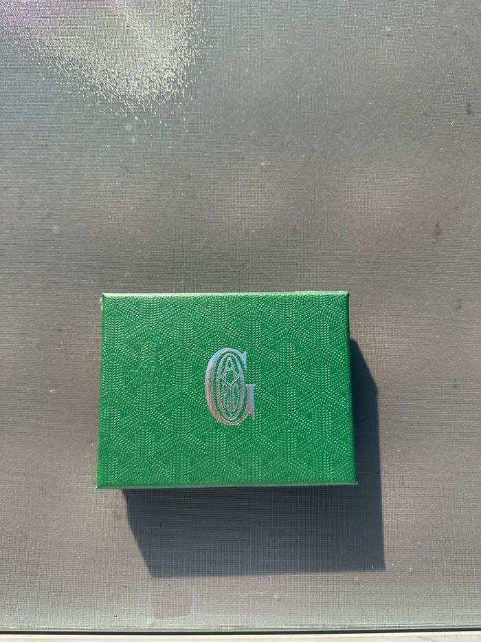 Porte carte Goyard bleu - photo numéro 4