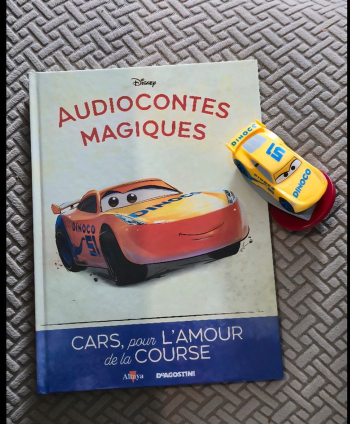 Numéro114 Livre + figurine édition audiocontes Magiques Altaya édition disney audio compte conte