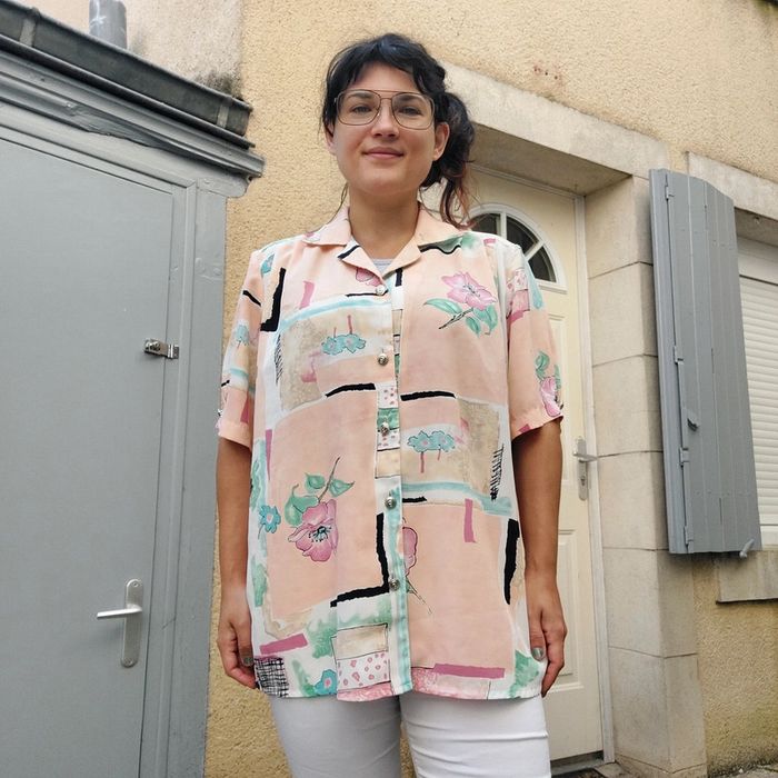 Magnifique chemisette Vintage