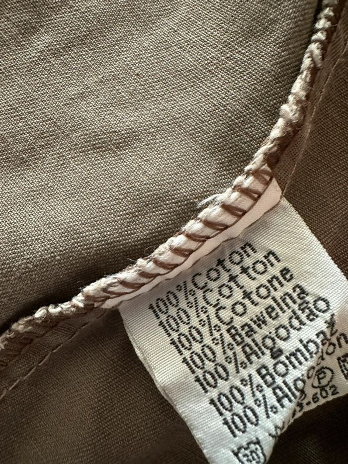 Veste marron kaki cintrée - photo numéro 4