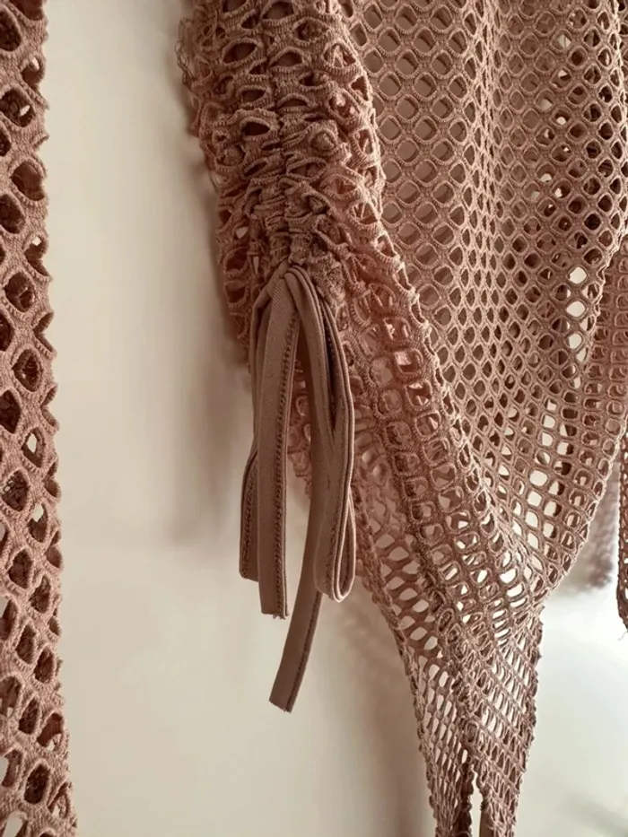 Body résille nude Forever 21 – Taille M – Neuf sans étiquette - photo numéro 2