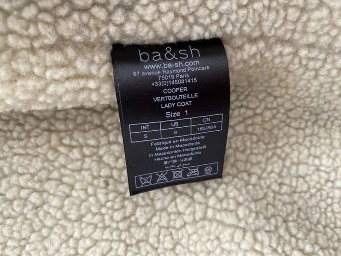 Manteau Bash t36 en bon état général - photo numéro 4