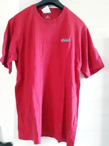 tee-shirt manches courtes homme rouge Adidas taille 38