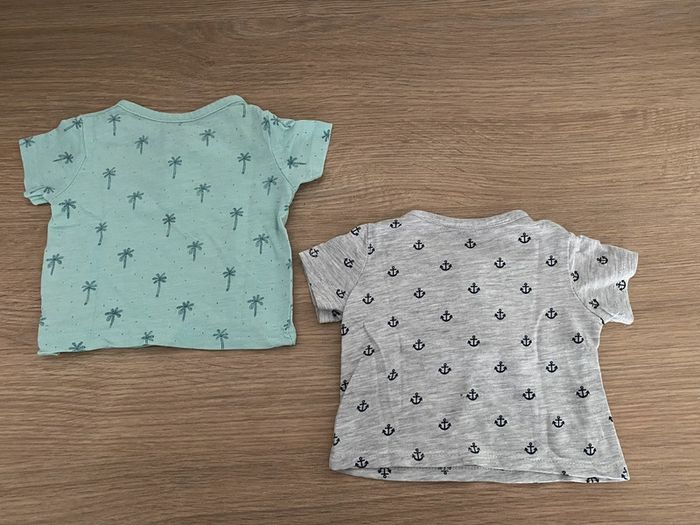 Lot 6 t-shirts 1 mois - photo numéro 3