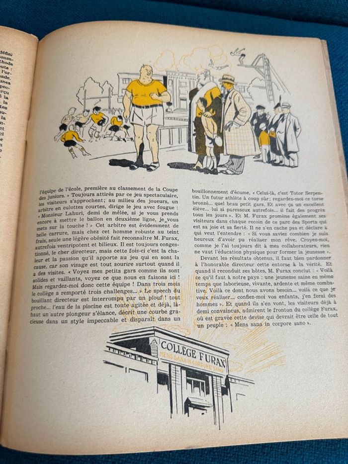 Livre cahier ancien Pension Furax Roger Roux Pierre Probst éditions du puits Pelu album - photo numéro 14