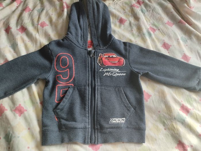 Gilet cars taille 2 ans