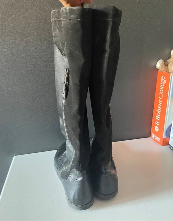 Bottines mi-hautes fille - photo numéro 4